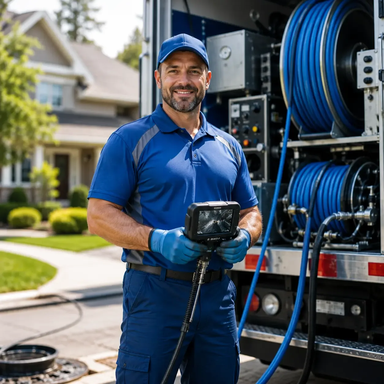 Local outdoor drain cleaning specialists in Coyanosa, TX